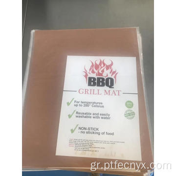 PTFE επικαλυμμένο ύφασμα BBQ Mat